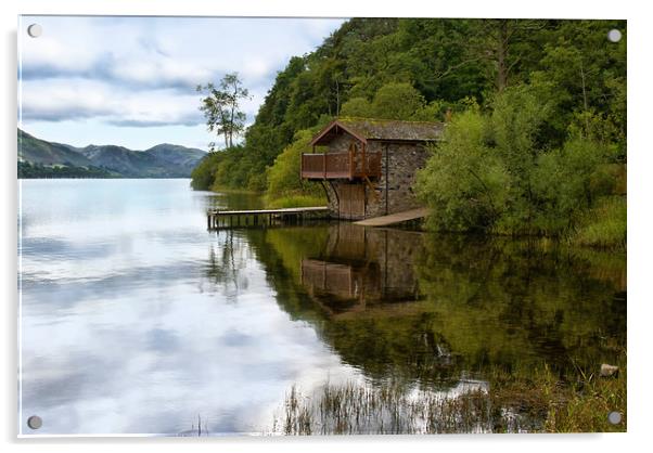 Duke of Portland's Boat House Acrylic by Jacqi Elmslie