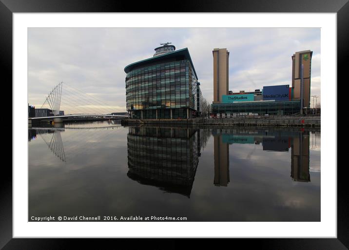 Media City   Framed Mounted Print by David Chennell