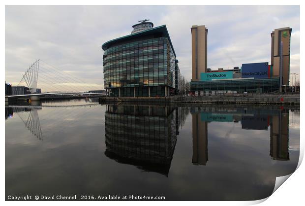 Media City   Print by David Chennell