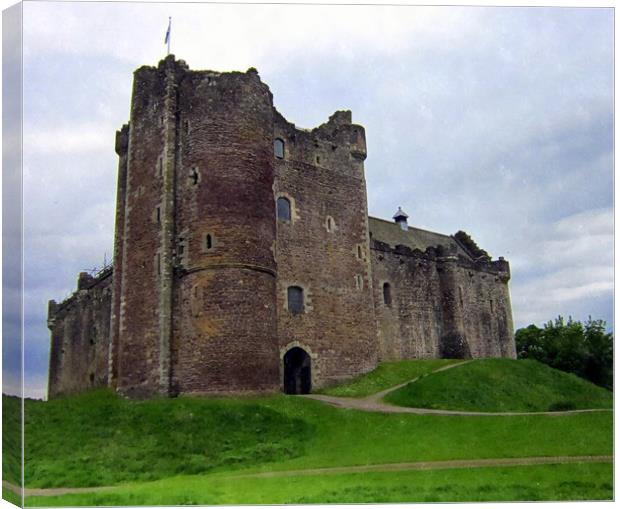 doune castle Canvas Print by dale rys (LP)