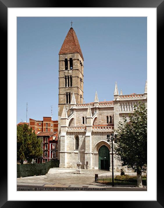 Church of Santa Maria de la Antiqua Framed Mounted Print by Igor Krylov