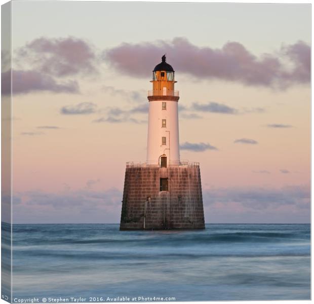Rattray Head Canvas Print by Stephen Taylor