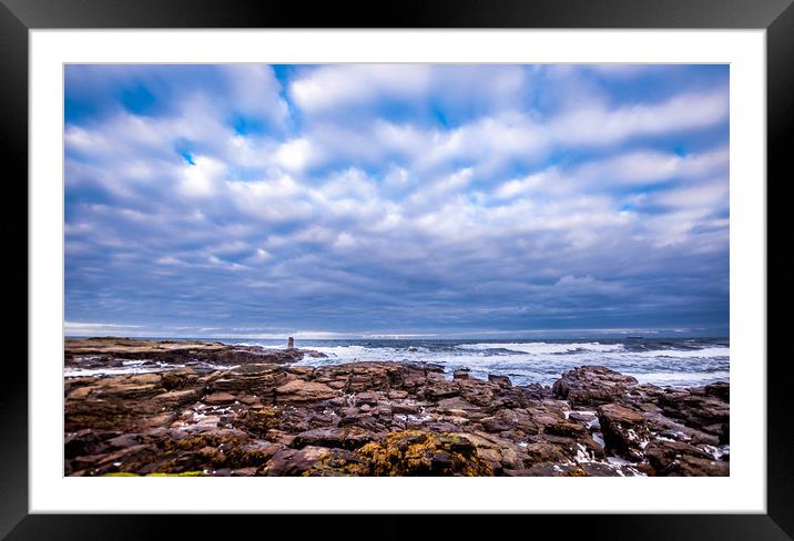 Lookout to Sea Framed Mounted Print by Naylor's Photography