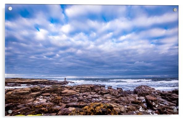 Lookout to Sea Acrylic by Naylor's Photography