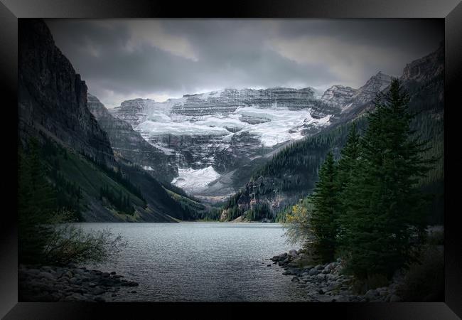 Lake Louise Framed Print by Carl Brownell