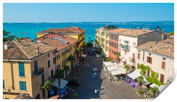 Sirmione, Lake Garda Print by Colin Allen