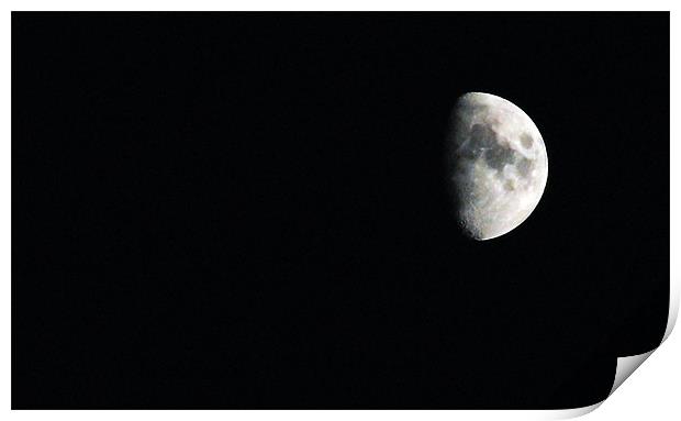 Moon Print by Donna Collett