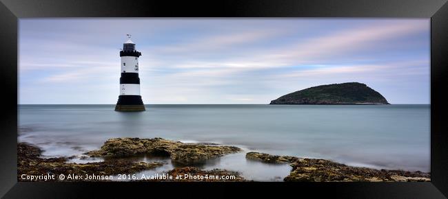 Penmon Point Framed Print by Alex Johnson