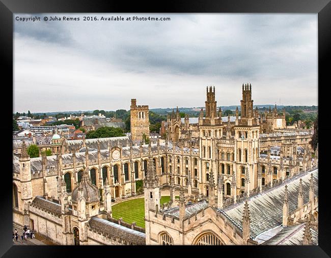All Souls College Framed Print by Juha Remes