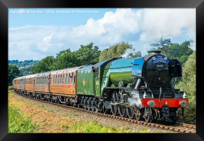 Flying Scotsman, Severn Valley 25/09/2016 Framed Print by The Tog