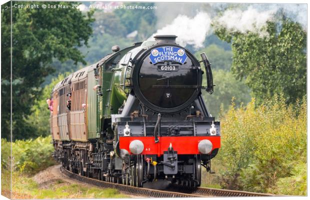 The Flying Scotsman, Severn Valley 25/09/2016 Canvas Print by The Tog