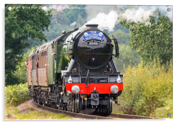 The Flying Scotsman, Severn Valley 25/09/2016 Acrylic by The Tog