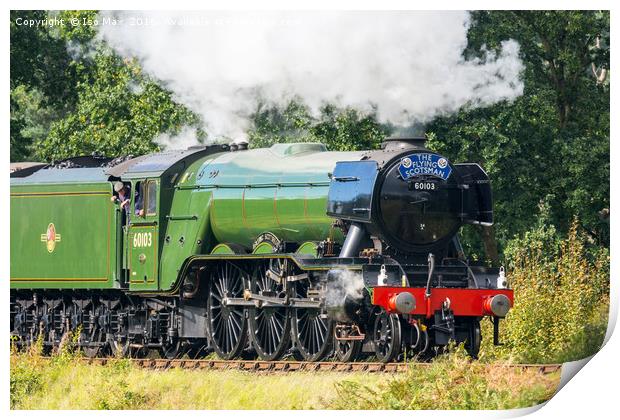 The Flying Scotsman, Severn Valley 25/09/2016 Print by The Tog