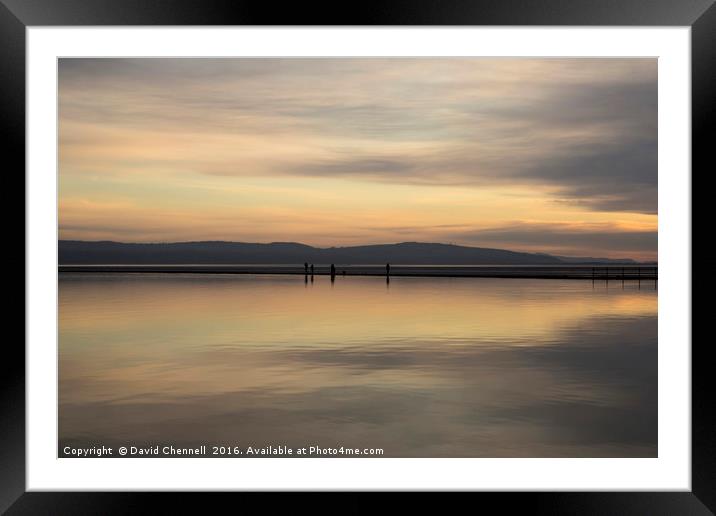 West Kirby Cloudscape  Framed Mounted Print by David Chennell