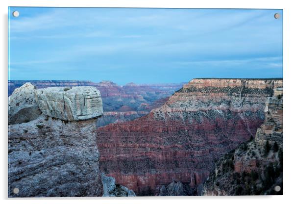 Early Evening at Grand Canyon No. 2 Acrylic by Belinda Greb