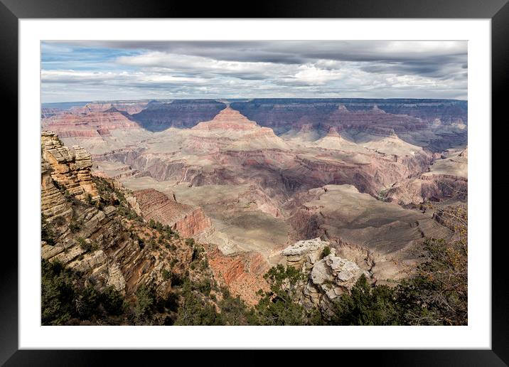Grand Canyon No. 2 Framed Mounted Print by Belinda Greb