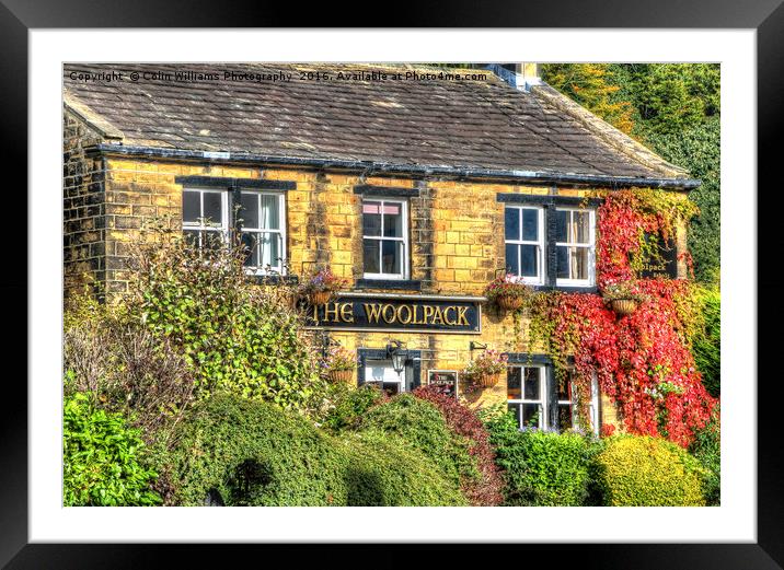 The Woolpack Emmerdale 2 Framed Mounted Print by Colin Williams Photography