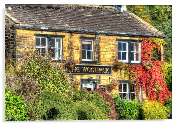 The Woolpack Emmerdale 2 Acrylic by Colin Williams Photography