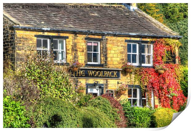 The Woolpack Emmerdale 2 Print by Colin Williams Photography