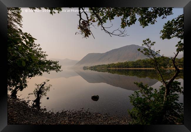 Crummock Water, Lake District Framed Print by The Tog