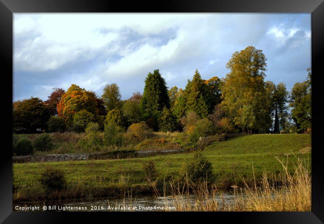 Autumn at the Clyde Valley  Framed Print by Bill Lighterness