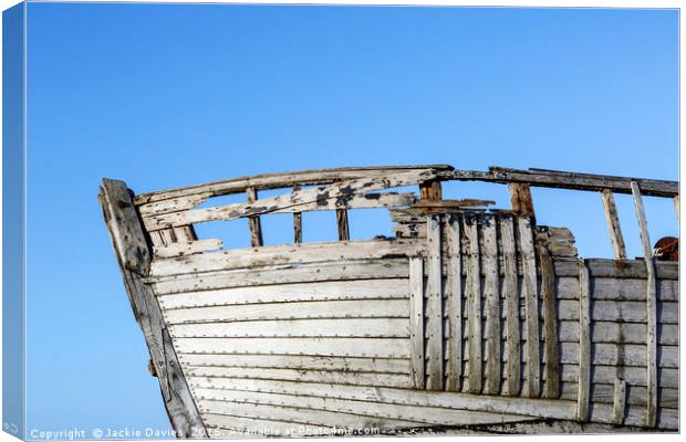 Take a Bow Canvas Print by Jackie Davies