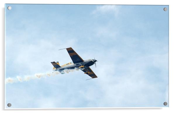Extra 300 aerobatic plane Acrylic by Chris Day