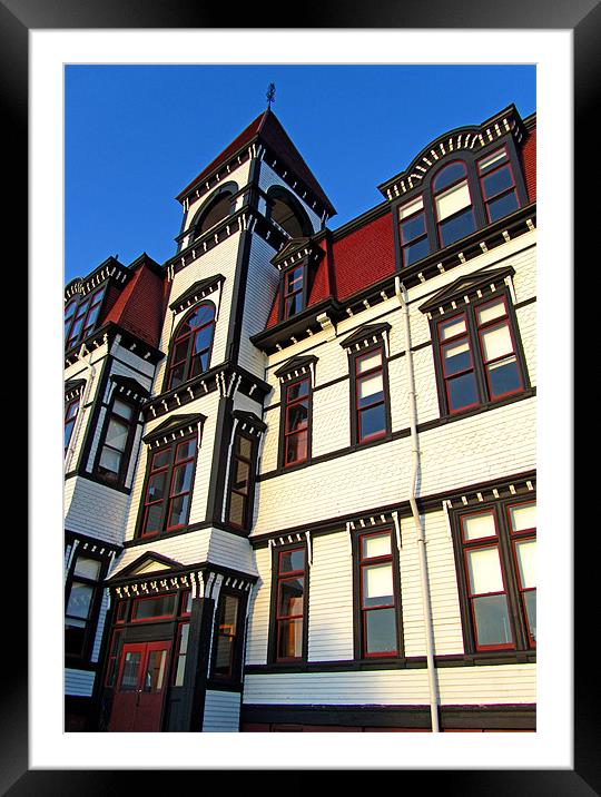 Lunenburg Academy (1) Framed Mounted Print by Mark Sellers