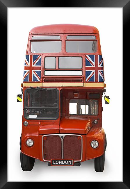 London Bus Framed Print by Martin Williams