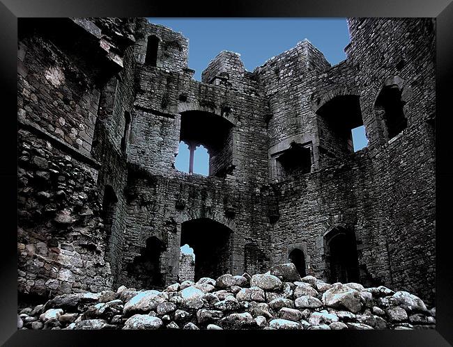 Castle Ruin Framed Print by Ian Jeffrey