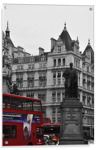 I love London Acrylic by Alexia Miles