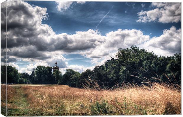 Church of St. Lawrence West Wycombe 6 Canvas Print by Chris Day