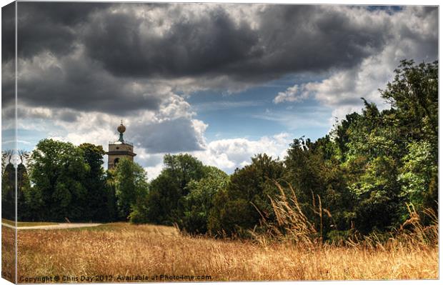 Church of St. Lawrence West Wycombe 7 Canvas Print by Chris Day