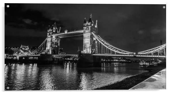 Tower Bridge London Acrylic by Kevin Duffy