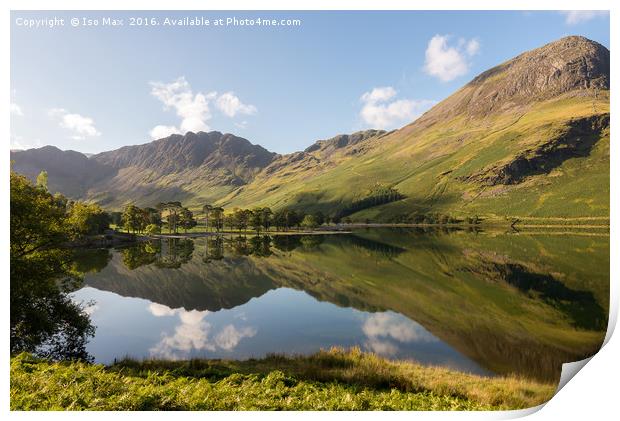 Buttermere, Lake District Print by The Tog