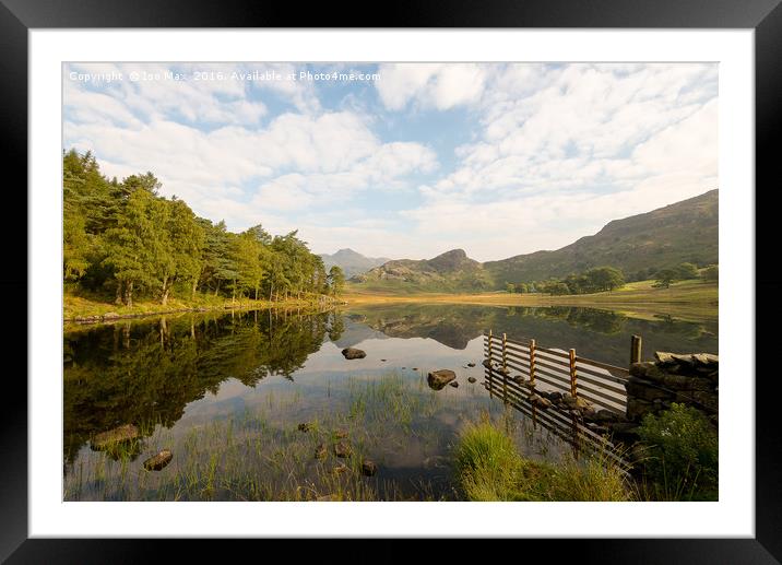 Blea Tarn, Lake District Framed Mounted Print by The Tog