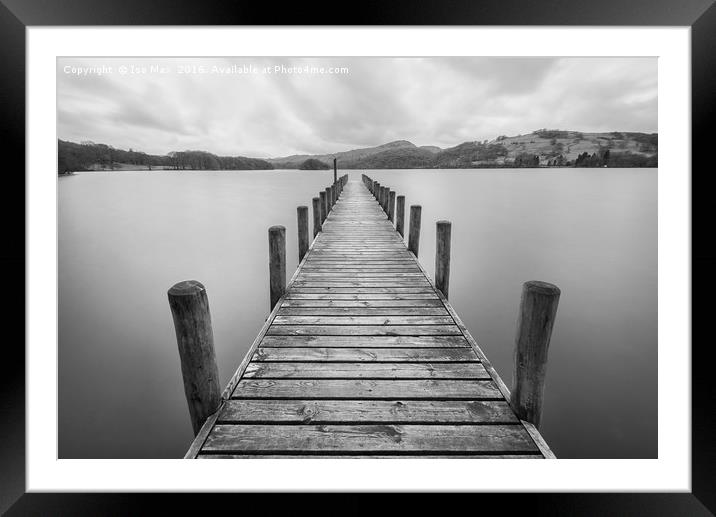 Coniston Water, Lake District Framed Mounted Print by The Tog