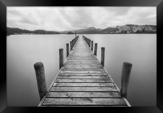 Coniston Water, Lake District Framed Print by The Tog