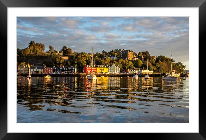 Captivating Tobermory Bay Framed Mounted Print by Stuart Jack