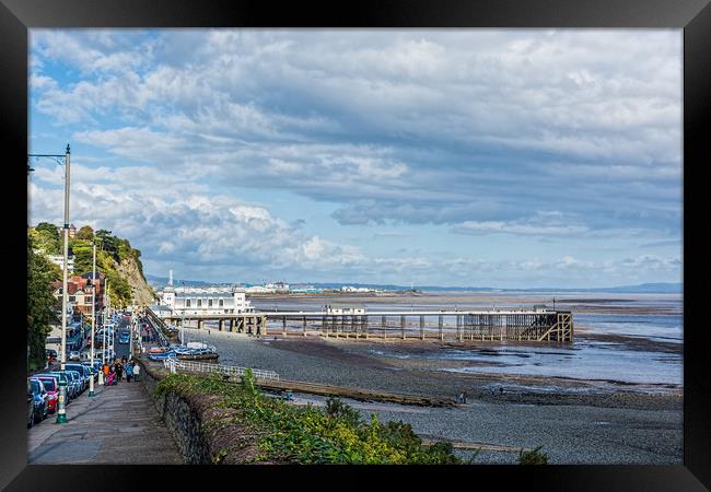 Penarth Pier 1 Framed Print by Steve Purnell