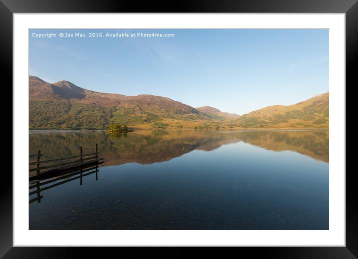 Crummock Water, Lake District Framed Mounted Print by The Tog