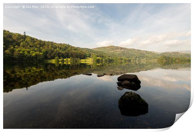 Grasmere, Lake District Print by The Tog
