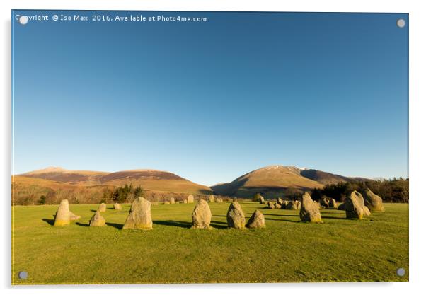 Castlerigg Stone Circle, Lake District Acrylic by The Tog