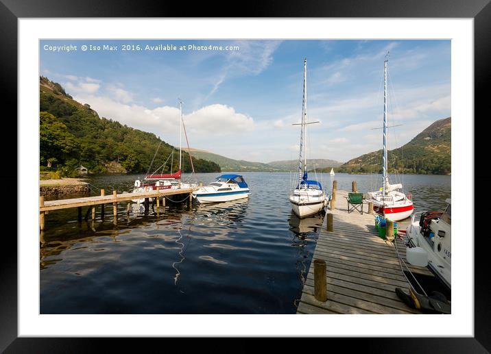 Ullswater, Lake District Framed Mounted Print by The Tog