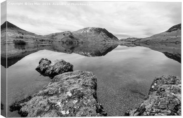 Crummock Water, Lake District Canvas Print by The Tog