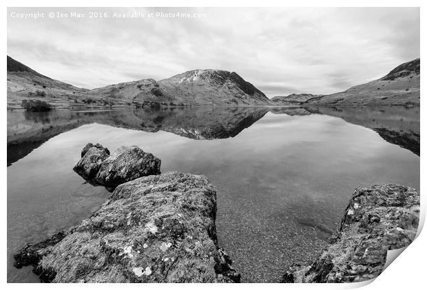 Crummock Water, Lake District Print by The Tog