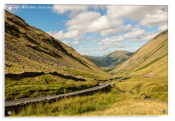 Kirkstone Pass, Lake District Acrylic by The Tog
