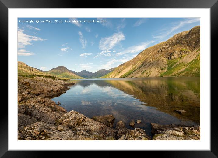 Wastwater, Lake District Framed Mounted Print by The Tog