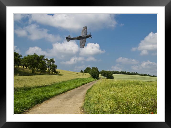 Going for a spin Framed Mounted Print by Stephen Ward