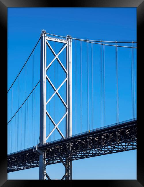 Forth Road Bridge Framed Print by Tommy Dickson